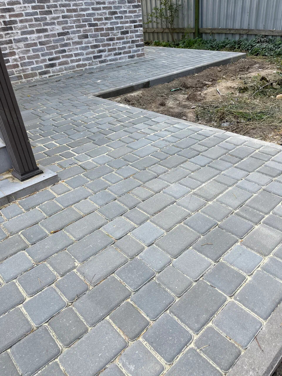 укладка брусчатки