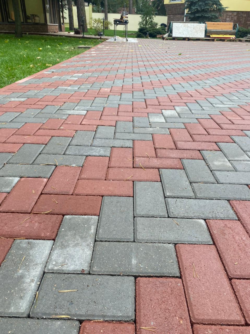 укладка брусчатки
