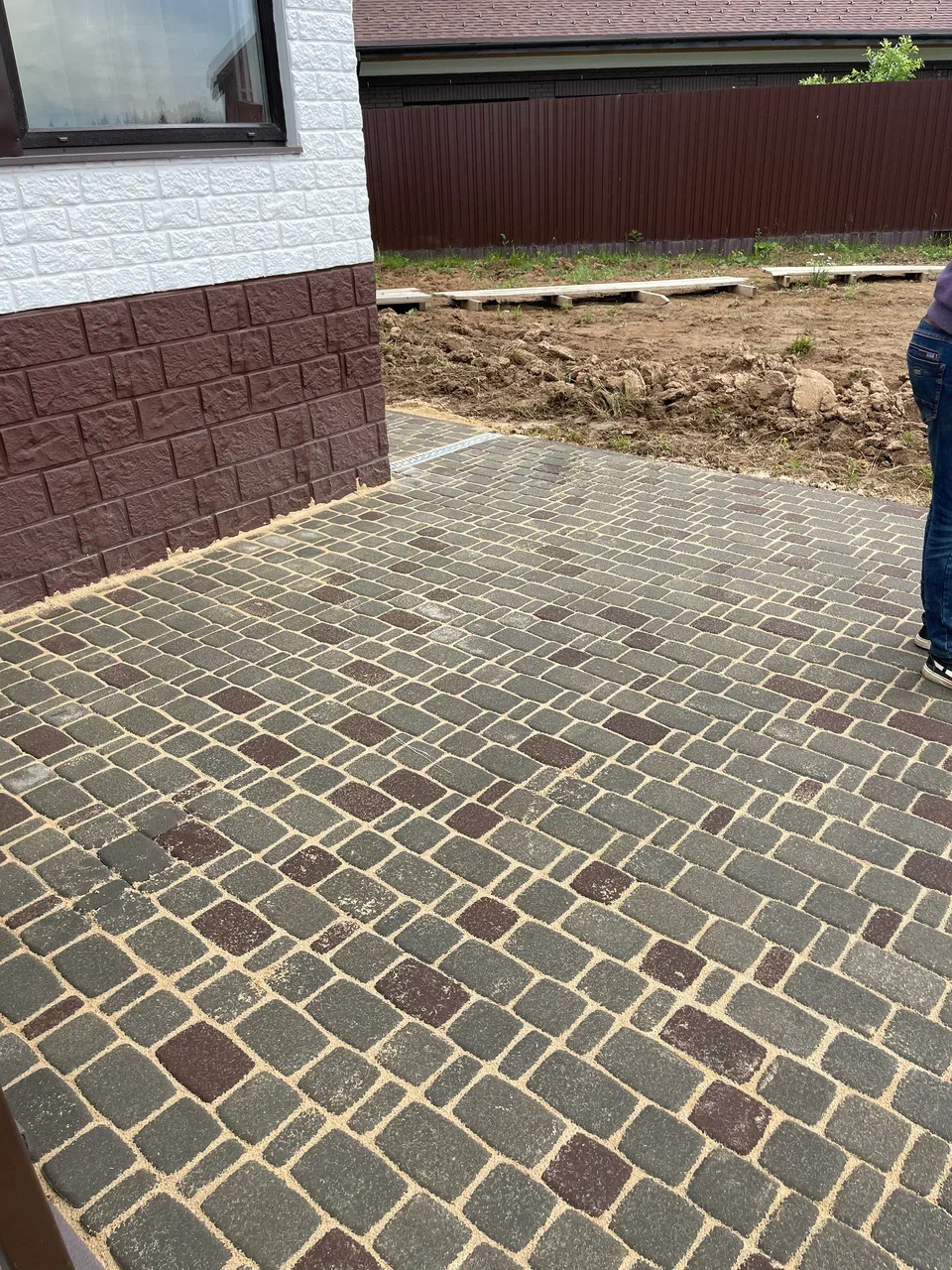 укладка брусчатки